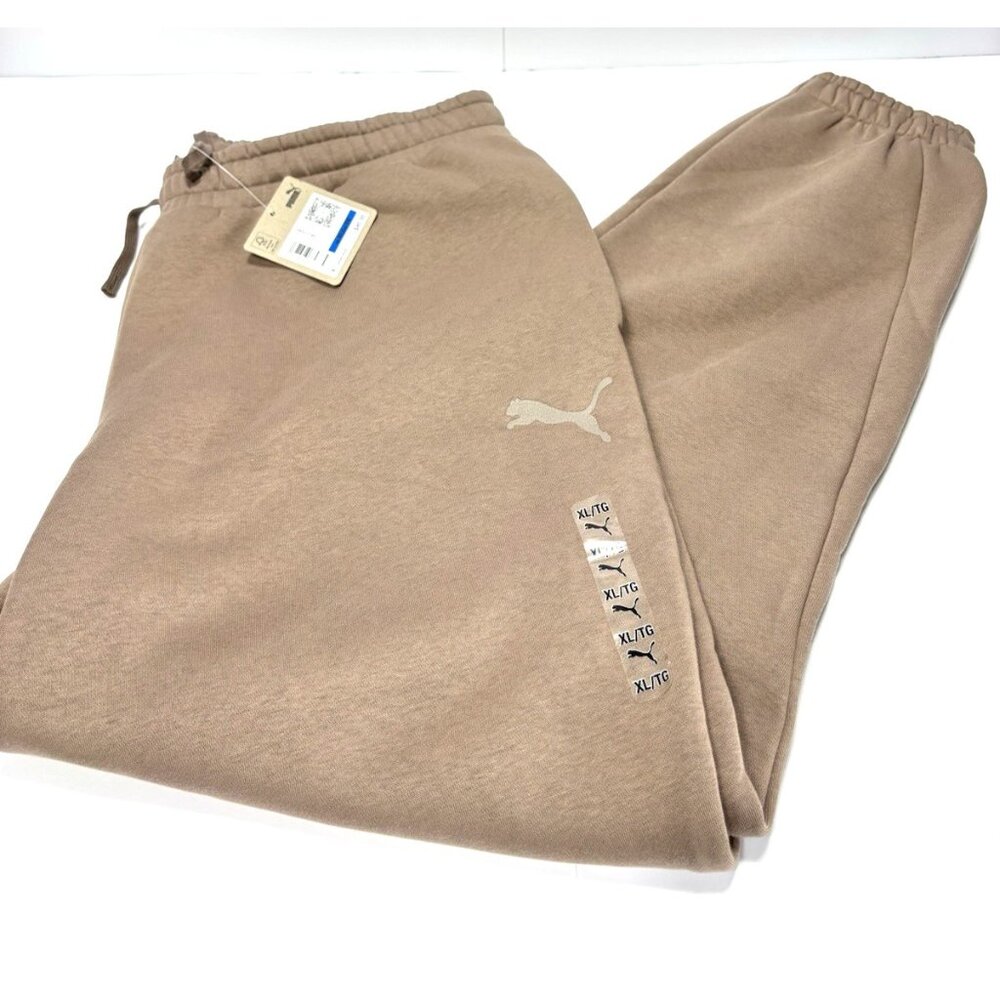 PUMA Women’s Jogging Sweatpants XL Comfy Stretch Waist Athletic Fit Brand New